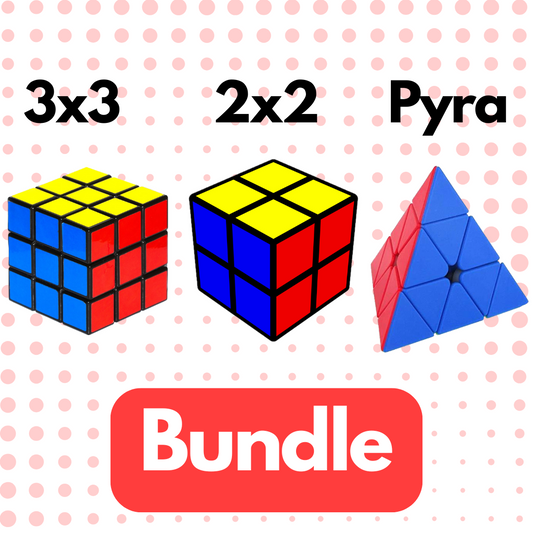 Basic Course Bundle | 3x3 Course + 2x2 Course + Pyramid Course |